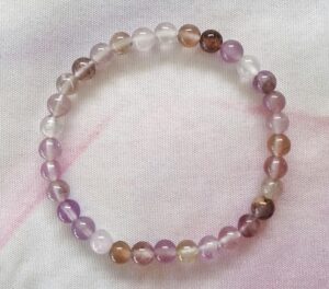 Auralite-23 Crystal Bracelet - 6mm Beads