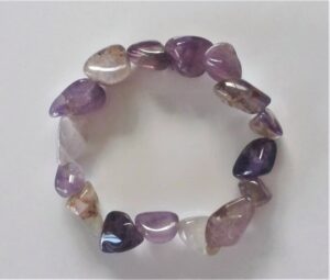 Auralite-23 Crystal Bracelet - Free Form Tumbled Beads