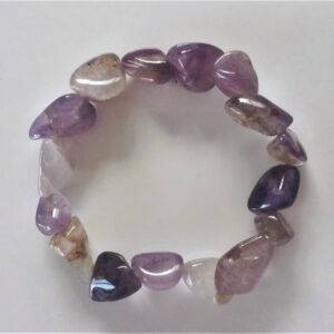 Auralite-23 Crystal Bracelet – Tumbled Stone Beads