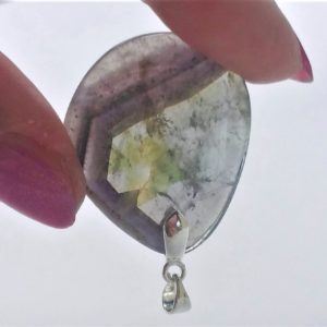 Emerald Auralite-23 Crystal Pendant