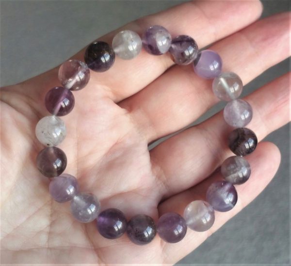Auralite-23 Crystal Bracelet - 10mm Beads
