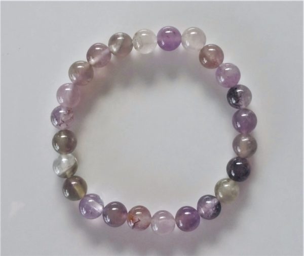 Auralite-23 Crystal Bracelet 8mm Beads