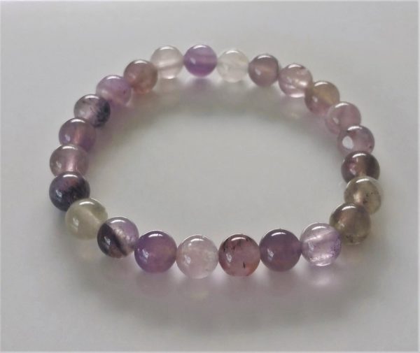Auralite-23 Crystal Bracelet 8mm Beads