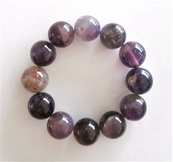 Auralite-23 Crystal Bracelet 16mm Beads